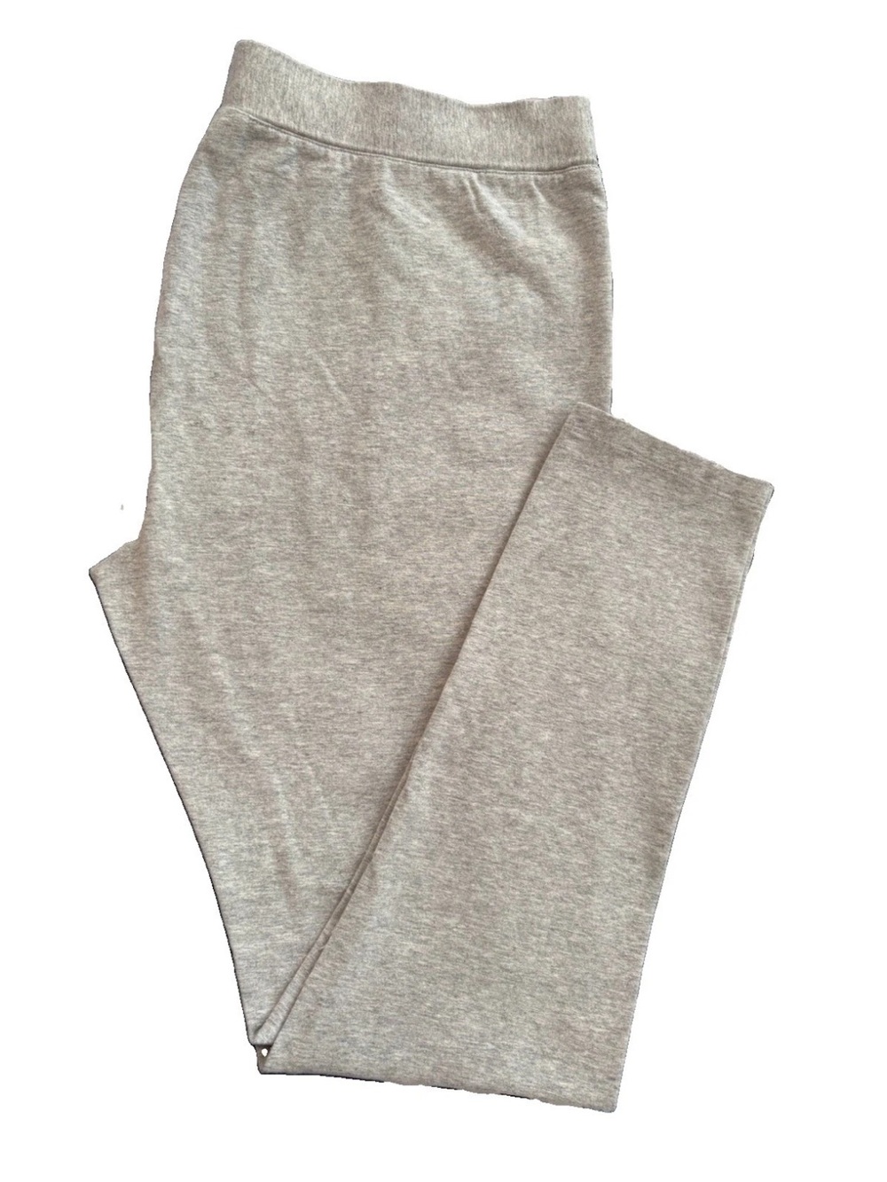 Style & Co. Women’s Leggings Pants Gray Ankle Stretch Cotton Spandex Sz L Yoga